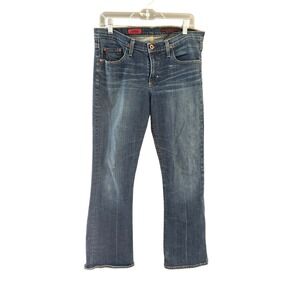 AG Adriano Goldschmied The Angel Bootcut Jeans Blue Medium Wash Womens 31 Reg